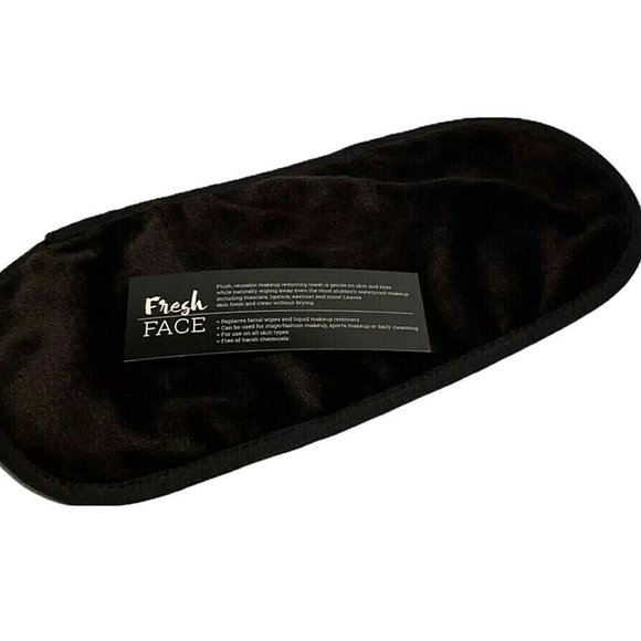 FRESH FACE Black Reusable Makeup Remover Towel - Picture 2 of 7